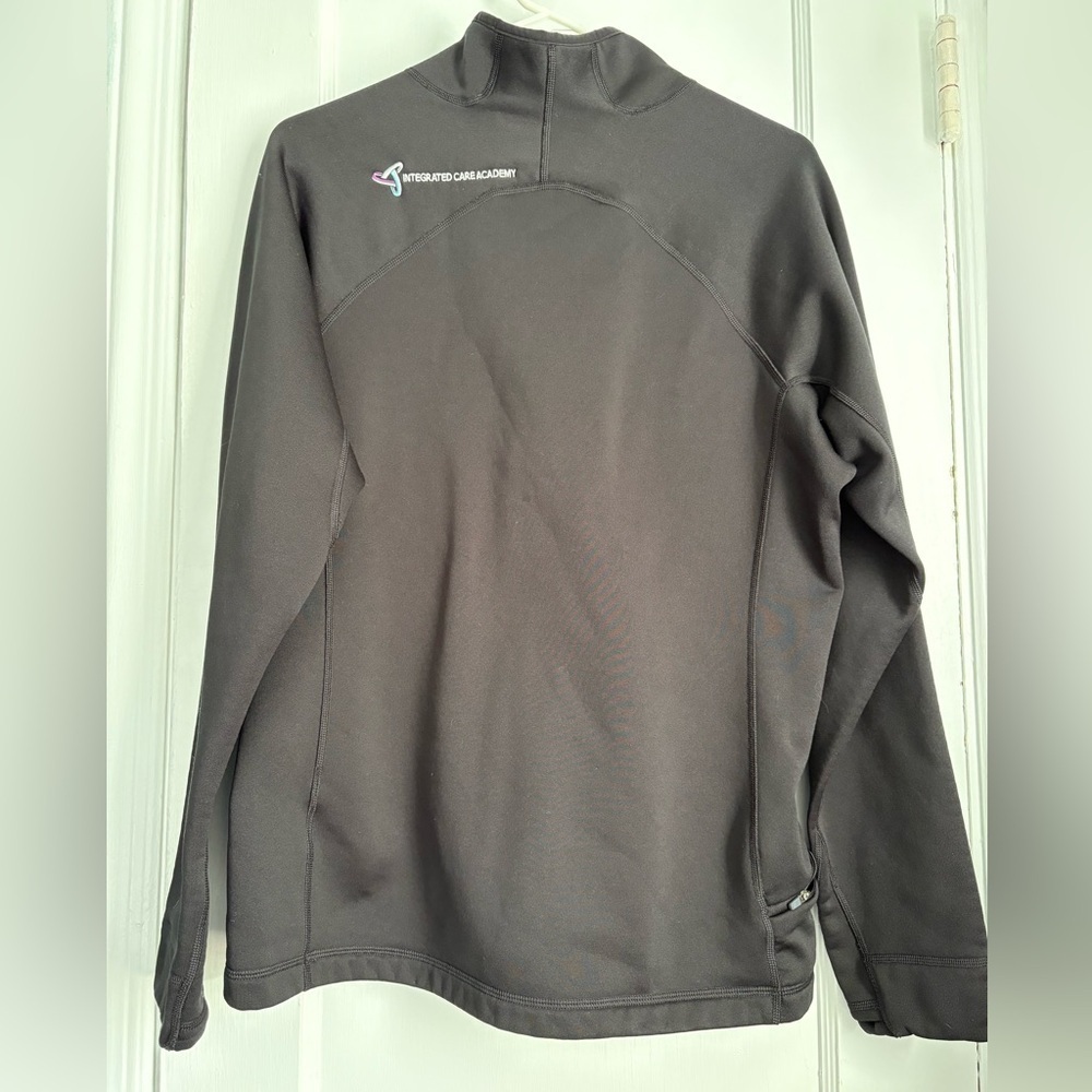 Patagonia Women’s 1/4 Zip Black Pullover Fleece, Size Large - Picture 3 of 9